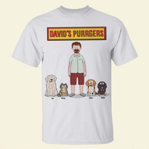 Dog And Cat Dad Shirt Personalized Gifts For Pet Lovers 05qhtn010425hg - Shirts - GoDuckee