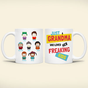 Personalized Gifts For Grandma Christmas Coffee Mug 02TODT211124HG - Coffee Mug - GoDuckee