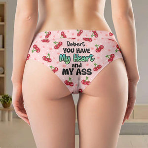 Personalized Gift For Couple Women's Brief You Have My Heart - Boxers & Briefs - GoDuckee
