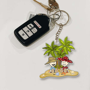 Personalized Gifts For Couple Keychain 05OHMH080125PA - Keychains - GoDuckee