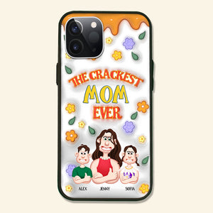 Personalized Gifts For Mom Phone Case The Crackest Mom 02KAMH200225PA - Phone Case - GoDuckee