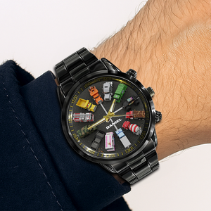 Mighty Trucks Men's Watch- Personalized Gifts For Truck Lovers 04NALU020825 - Men's Watch - GoDuckee