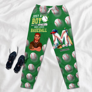 Personalized Gifts For Baseball Lovers Sweatpants Custom Alphabet Letter 04KALU140225HG - Shorts and Pants - GoDuckee