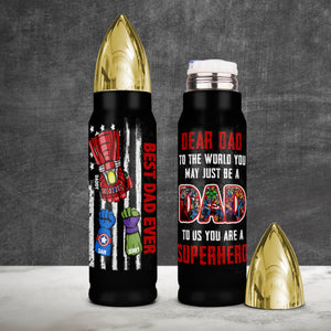 Personalized Gifts For Dad Bullet Tumbler 02HTMH150524HA - Tumbler Cups - GoDuckee
