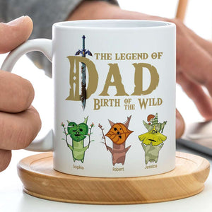 Legend Of Dad 07NAQN310523 Personalized Family Gaming Mug - Coffee Mug - GoDuckee