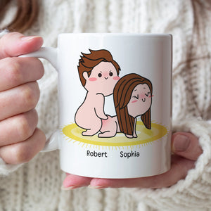 I'm Behind You 100%-Gift For Couple-Personalized Coffee Mug-Funny Couple - Coffee Mug - GoDuckee