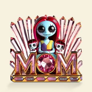 Nightmare Mom Plaque - Personalized Gifts For Mom 03tgpu040425 - Shaped Plaques - GoDuckee