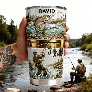 Lake Days Fishing Tumbler - Personalized Gifts For Fishing Lovers 01PALU200126 - Tumbler Cup - GoDuckee