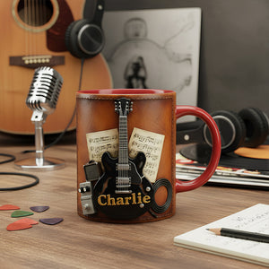 Guitar Mug - Personalized Gifts For Guitar Lovers 04HYDT050126 - Coffee Mug - GoDuckee