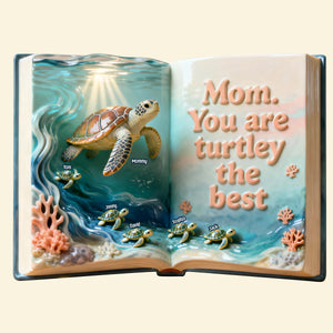 Best Turtle Mom Ever Acrylic Plaque - Personalized Gifts For Mom 06TOTN290126 - Shaped Plaques - GoDuckee