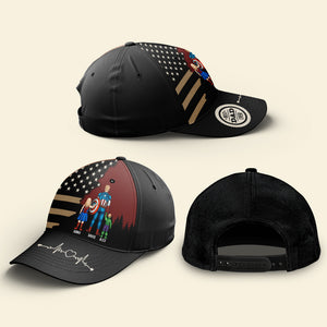 Personalized Gifts For Dad Classic Cap 02NADT270524PA Father's Day - Caps - GoDuckee