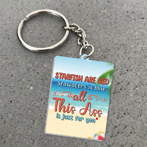 Couple 04ohpo070823hh, Personalized Keychain - Keychains - GoDuckee