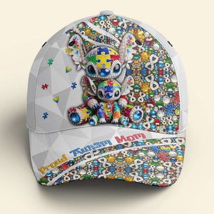 Personalized Gifts For Autism Mom Classic Cap, Cute Character 02TGMH210325 - Caps - GoDuckee