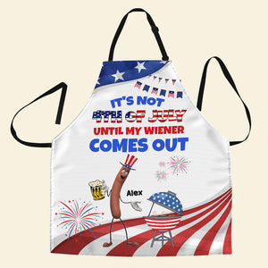 Personalized Gifts For Independence Day Apron 04ohmh050624 - Aprons - GoDuckee