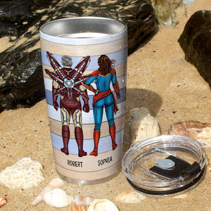 Dear Dad You Are The Best Hero Personalized Tumbler - TZ-TCTT-01dnqn250523tm - Tumbler Cup - GoDuckee