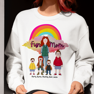 Personalized Gifts For Mom 03acpu050325hg Fun Mom - Shirts - GoDuckee