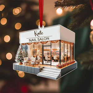 Personalized Gifts For Her Acrylic Ornament, Nail Salon 02tgtn211124 - Ornament - GoDuckee