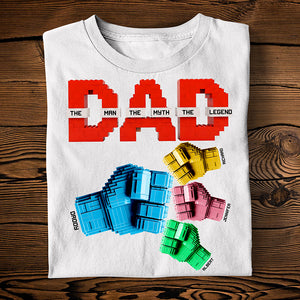 Powerful Punch Dad Shirt - Personalized Gifts For Dad 06OHQN270525 - Shirts - GoDuckee