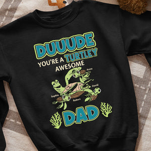 Dad You're Awesome 09dnqn300523 Personalized Shirt - Shirts - GoDuckee