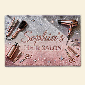 Hair Salon Doormat - Personalized Gifts For Hairstylist Doormat 05NAQN280226 - Doormat - GoDuckee
