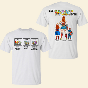 Personalized Gifts For Mom Shirt 02topu250325pa Best Mom Ever - Shirts - GoDuckee