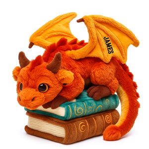 Dragon Book Custom Shaped Pillow Personalized Gifts For Book Lovers 03natn141125 - Pillow - GoDuckee