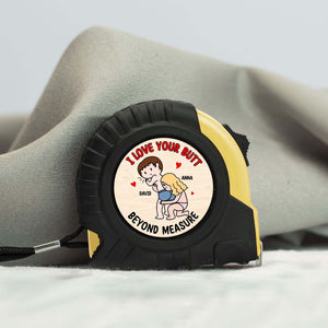 Personalized Gifts For Couple Tape Measure I Love Your Butt 01natn240524hh - Tape Measures - GoDuckee