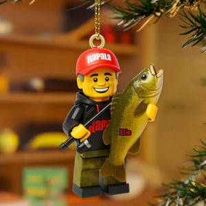 Personalized Gifts For Fishing Lovers, Fishing Custom Photo Acrylic Ornament 04pgmg120925 - Ornament - GoDuckee