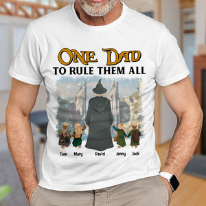 Dad Rule Them All 04qhtn050623 Personalized Shirt GRER2005 - Shirts - GoDuckee