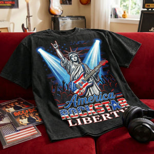 Patriotic Guitar Rockstar Shirt Personalized Gifts 03PAQN060426 - AOP Products - GoDuckee