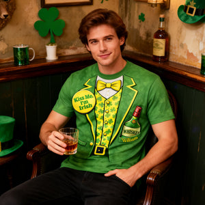 Irish Drinking Holiday 3D Shirt - Personalized Gift For St. Patrick’s Day 03HULU230126 - AOP Products - GoDuckee