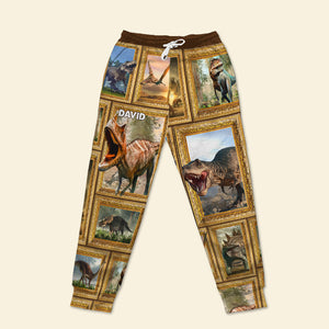 Personalized Gifts For Dinosaur Lovers Joggers Sweatpants 01qhtn271224 - Shorts and Pants - GoDuckee