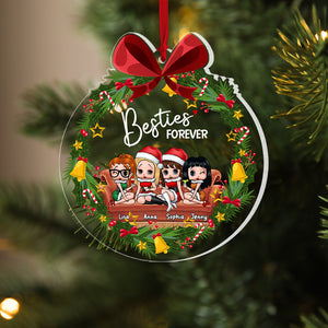 Friends 01htpo050823hh, Personalized Ornament - Ornament - GoDuckee