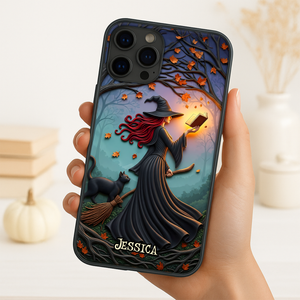 Witch Phone Case - Personalized Gifts For Witch Girl 01napu140625 - Phone Case - GoDuckee