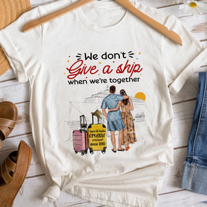 Cruising Couple Together Personalized Shirt - Shirts - GoDuckee