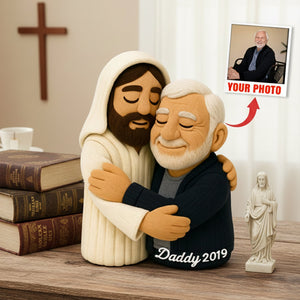Jesus Heaven Pillow - Custom Photo Gifts For Memorial Christian Pillow 09HULU081225 - Pillow - GoDuckee