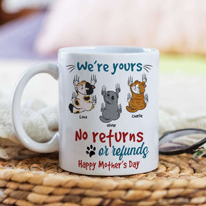 Personalized Gifts For Cat Mom Coffee Mug 02KAQN120424 Mother's Day - Coffee Mugs - GoDuckee