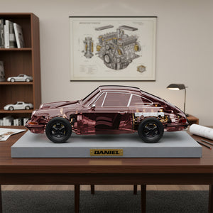 Sport Car Anatomy Acrylic Plaque - Personalized Gifts For Car Lovers 01KILU271125 - Shaped Plaques - GoDuckee