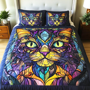 Personalized Gifts For Cat Lovers Quilt Bedding Set Special Line, Persian Cat 03TGMH200125 - Blanket - GoDuckee
