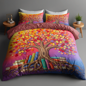 Reading Book Quilt Bed Set - Gifts For Book Lovers 07hupu040625 - Blanket - GoDuckee