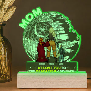 Personalized Gifts For Mom LED Light We Love Mom 04HTDT23022DAHHHG - Led Lights - GoDuckee