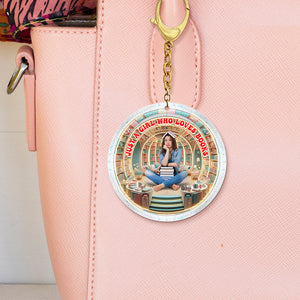 Custom Photo Gifts For Book Lovers Keychain 01tgqn240125 - Keychains - GoDuckee