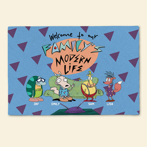 Personalized Gifts For Family Doormat 02HTMH290524 - Doormats - GoDuckee