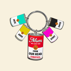 Personalized Gifts For Mom Keychain 02natn260325 - Keychains - GoDuckee