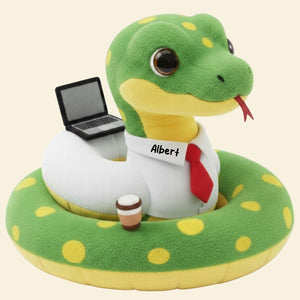 Snake Worker Custom Shape Pillow - Personalized Gifts For Coworkers 07toqn151125 - Pillow - GoDuckee