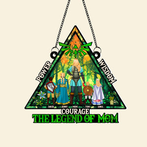 Personalized Gifts For Mom Suncatcher Ornament 02qhtn260225hg - Ornament - GoDuckee