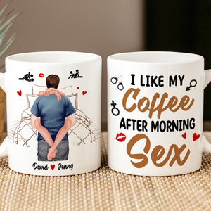 Personalized Gifts For Couple Coffee Mug I Like My Coffee Valentine's Gifts - Coffee Mugs - GoDuckee