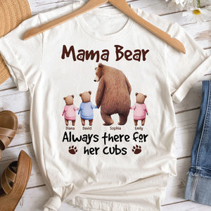 Personalized Gifts For Mom Shirt Mama Bear - 2D Shirts - GoDuckee
