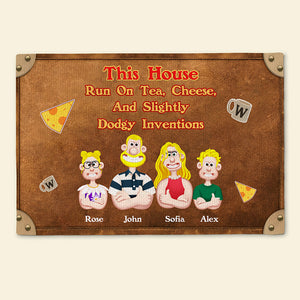 Personalized Gifts For Family Doormat 05NAMH210225PA - Doormat - GoDuckee