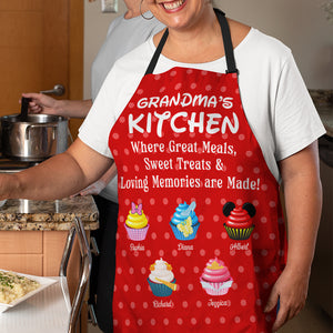 Personalized Gifts For Grandma Aprons Grandma's Kitchen 02naqn260124qnpa - Aprons - GoDuckee